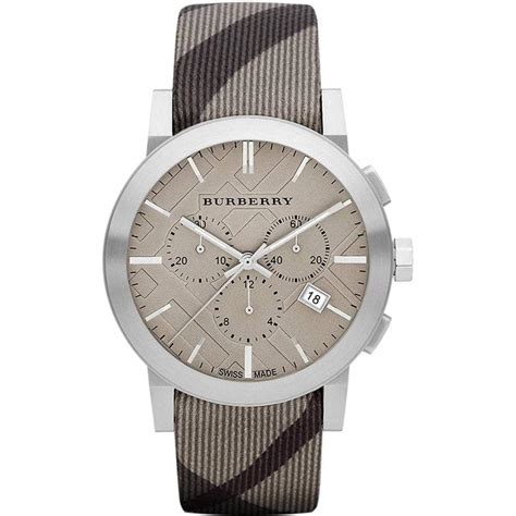 Burberry Men's Chronograph The City Nova Watch 